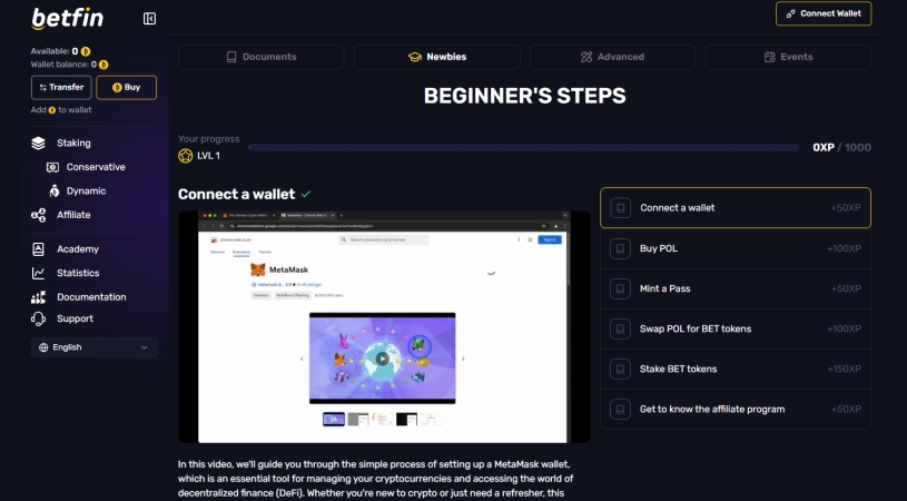 Betfin screenshot Betfin screenshot
